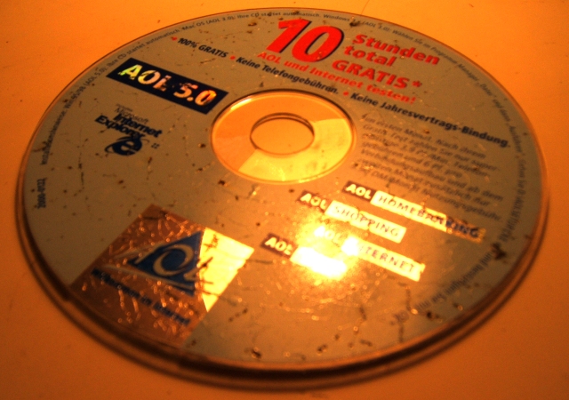 What AOL discs are good for