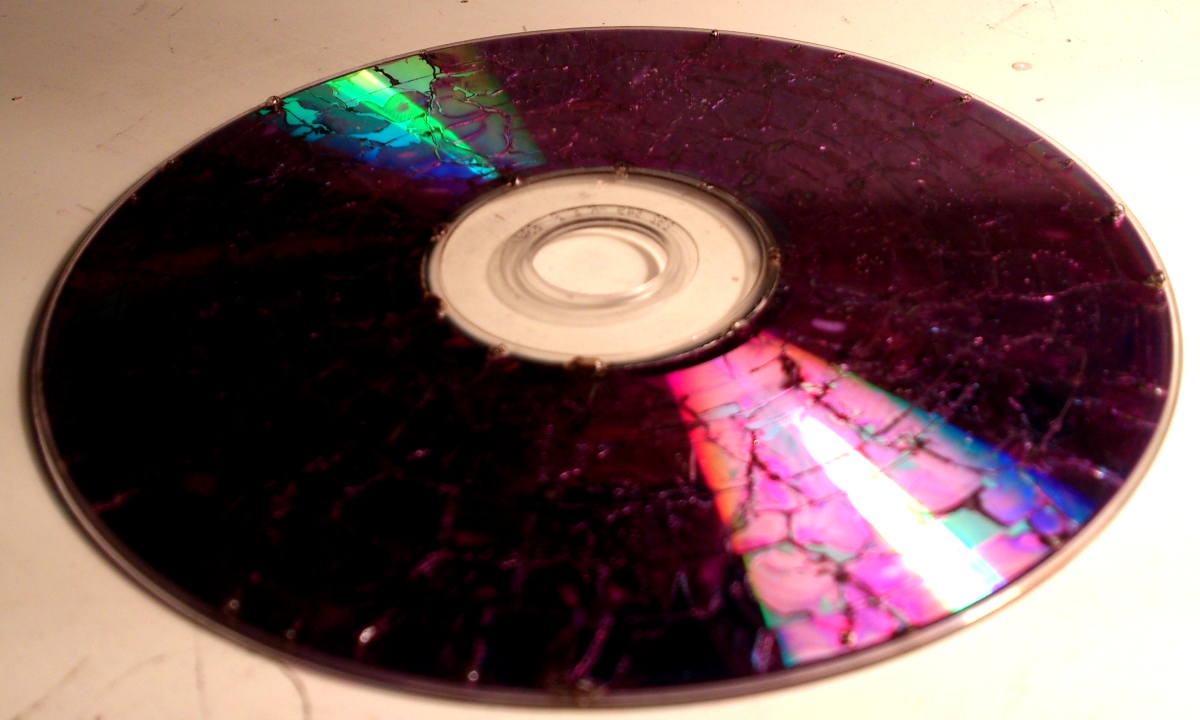 Nuked DVD-R