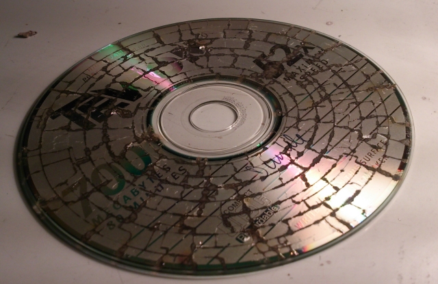 Tevion CD-R in microwave