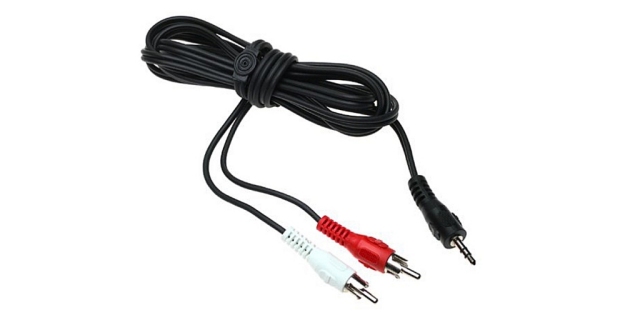 Plain old RCA-TRS Y-cable